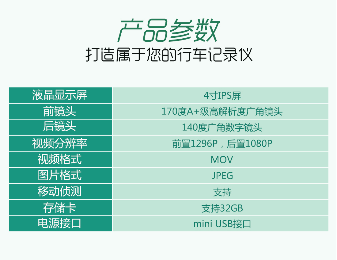 米狗高清夜视行车记录仪