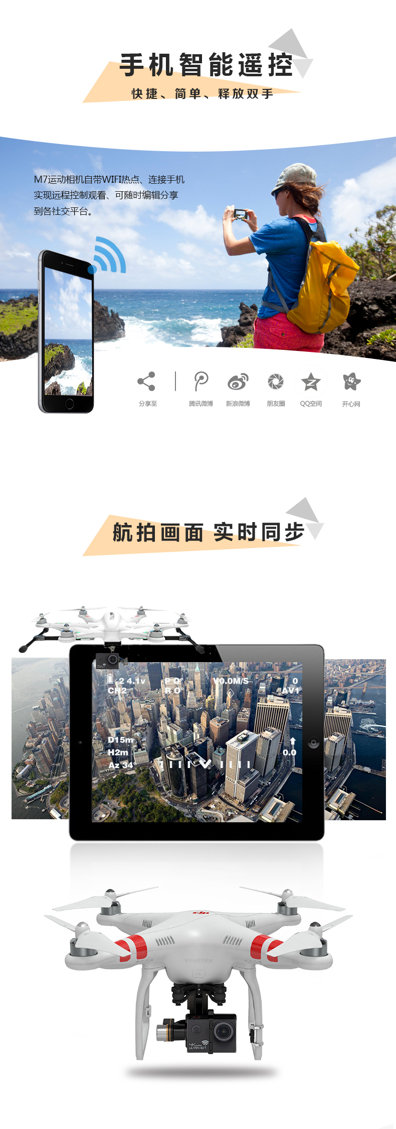 米狗4K运动相机M7