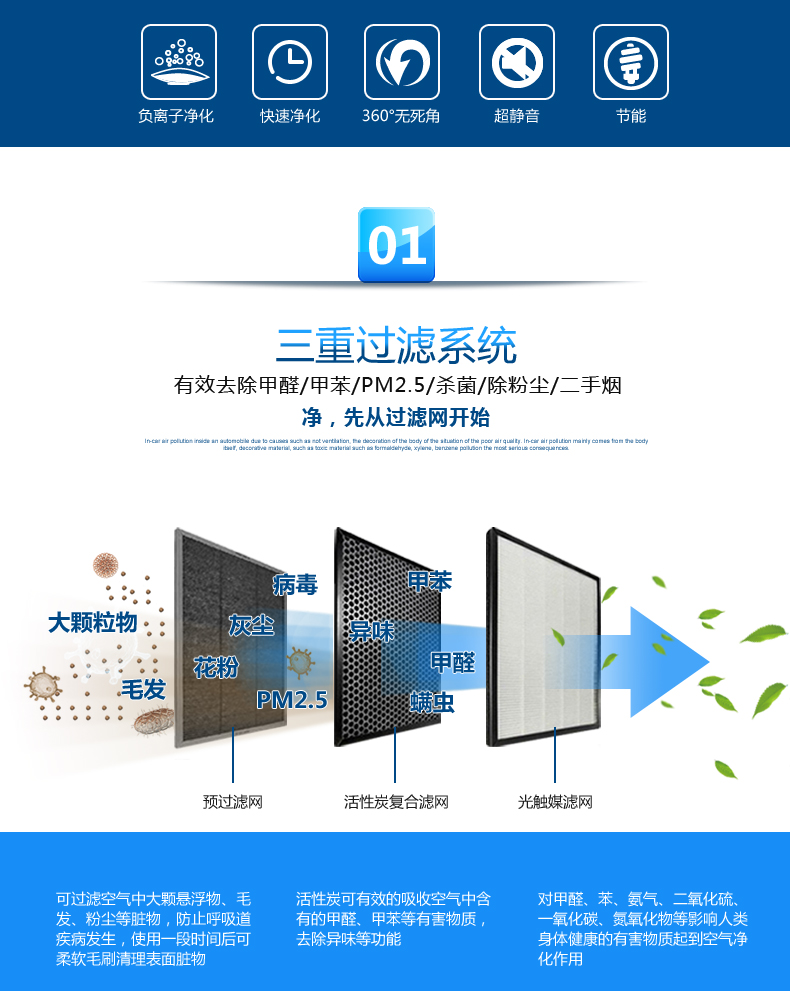 米狗M207情侣套装净化加湿器