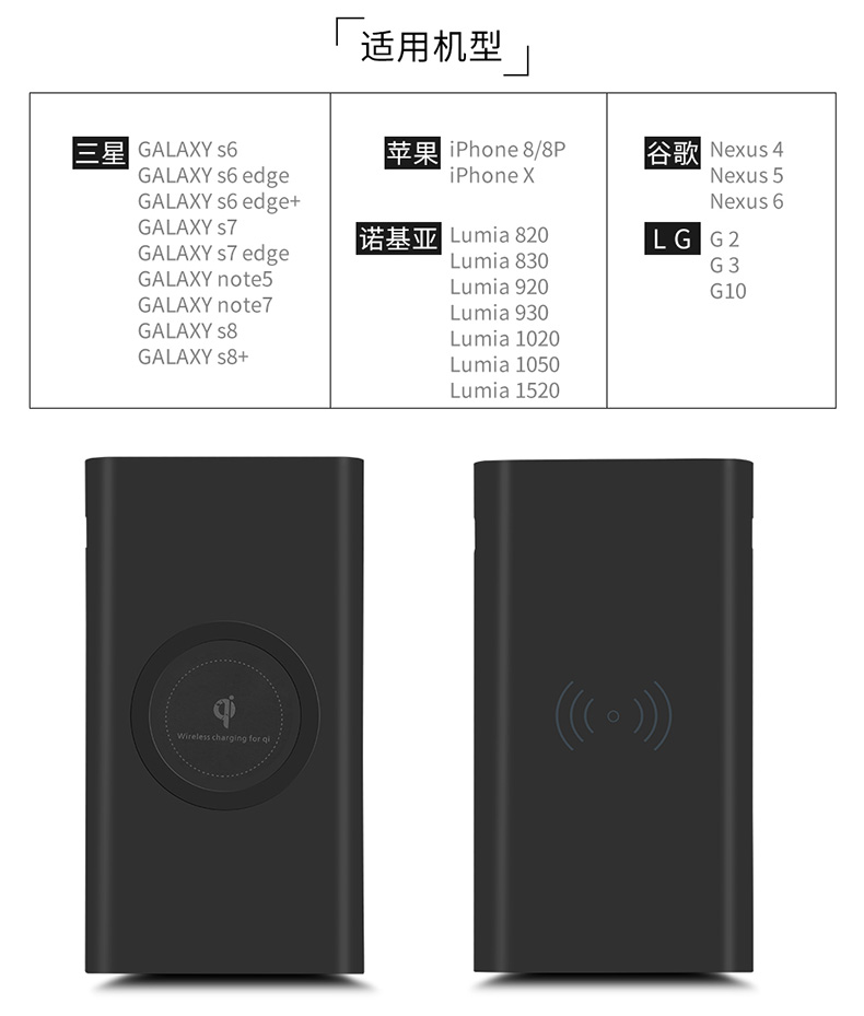 米狗无线闪充移动电源MCB5301