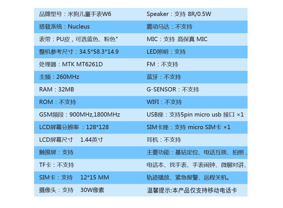 儿童手表电话